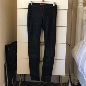 Alice + Olivia Leather Leggings